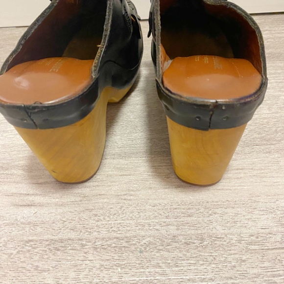 Junya Watanabe Size M / 7.5 Women’s Black Clogs Made in Japan. - Picture 9 of 11